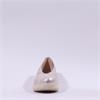 Wonders Fly Classic Slip On Wedge - Champagne Snake